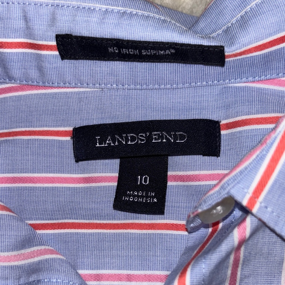 Striped button up - Picture 2 of 2